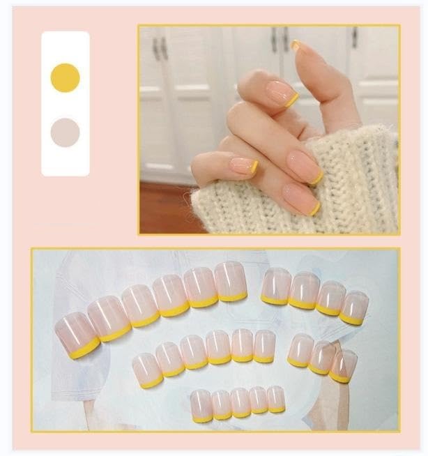 Press On - Yellow French