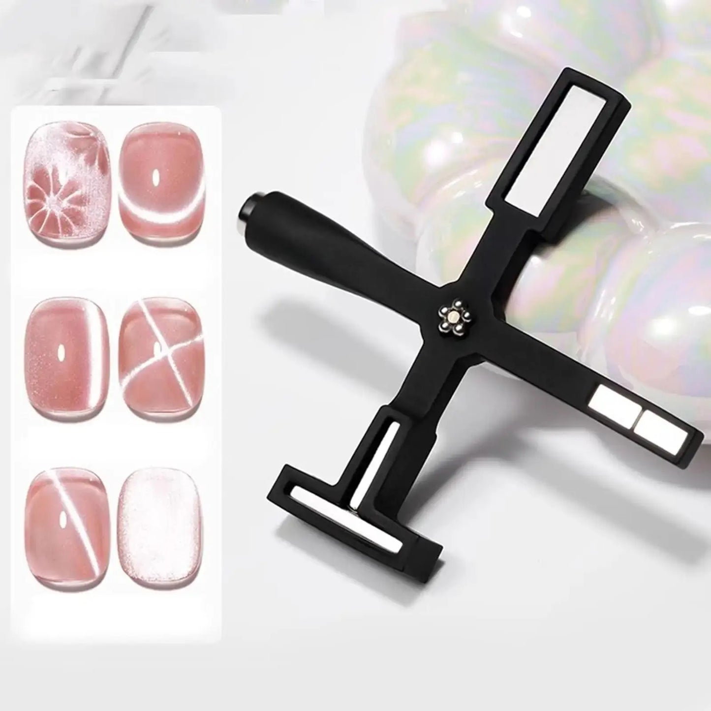 5 in 1 Magnet for Cat Eye Gel Nail Polish - Black
