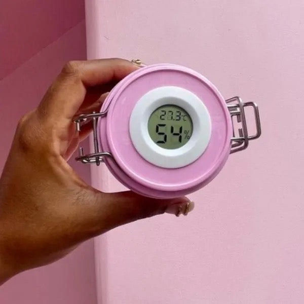 Digital Eyelash Glue Storage Tank, With Temperature And Humidity Display