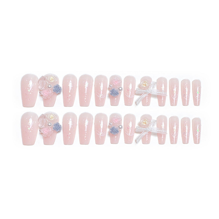 Press On | Luxe - Pastel Powder