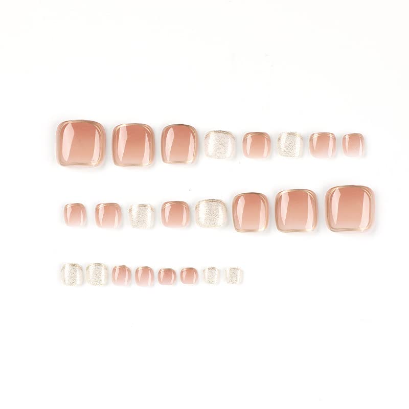 Press On | Toe - Beige Beauty
