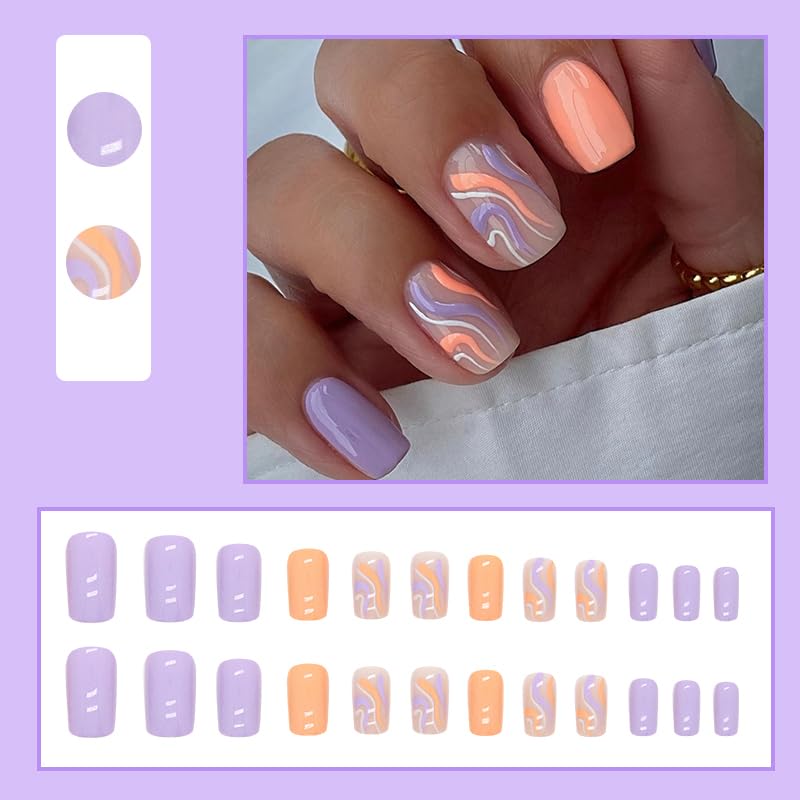 Press On - Peach Magic
