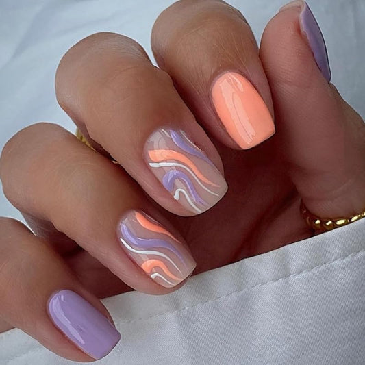 Press On - Peach Magic