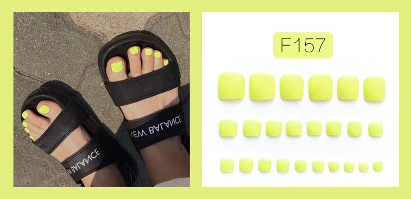 Press On | Toe - Lime Fizz