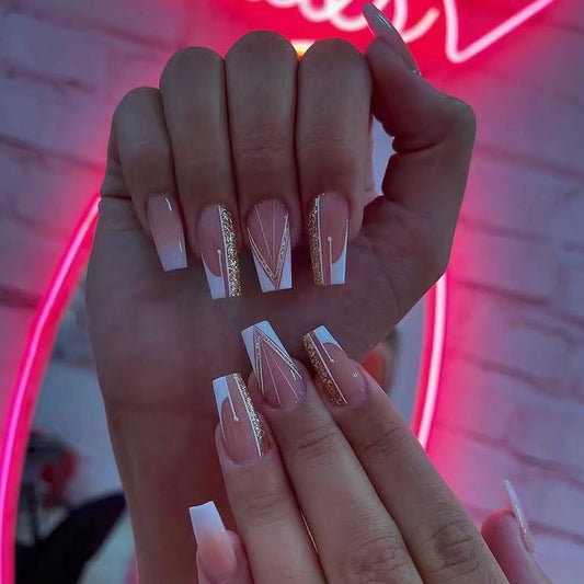 Press On - Snow Sparkle