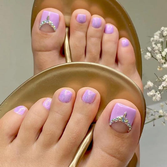 Press On | Toe - Lavish Lilac