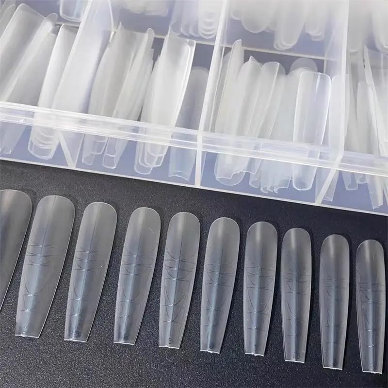 Nail Tips | Soft Gel Tips Gel X | 240 Pcs