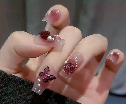 Press On - Floral Flutter