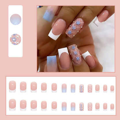 Press On - Floral French