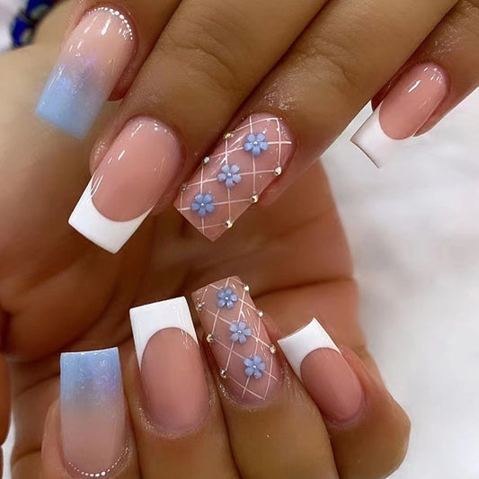 Press On - Floral French