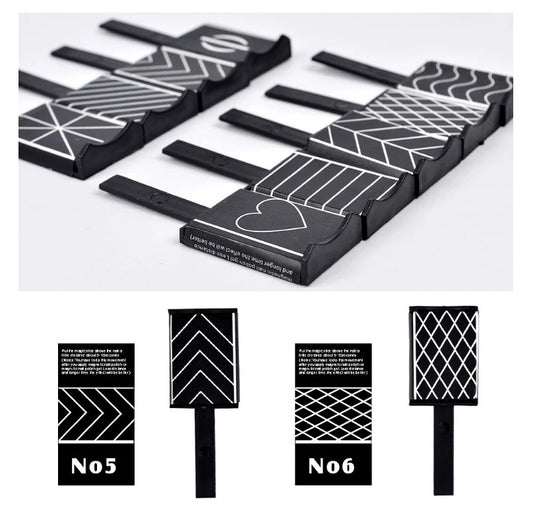 Nail Art Magnet Tool Cat Eye Gel Nail Polish - Black