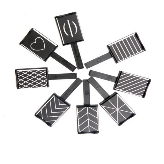 Nail Art Magnet Tool Cat Eye Gel Nail Polish - Black