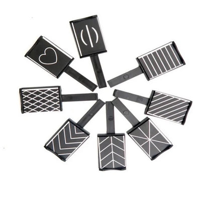 Nail Art Magnet Tool Cat Eye Gel Nail Polish - Black