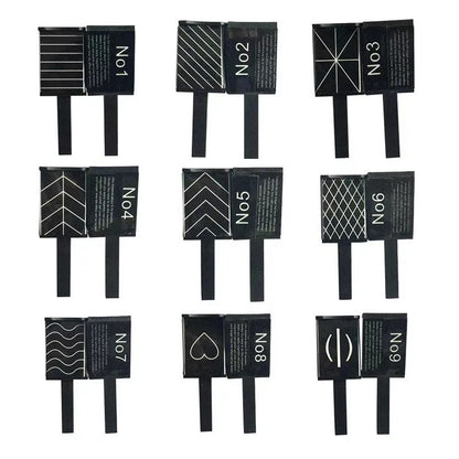 Nail Art Magnet Tool Cat Eye Gel Nail Polish - Black