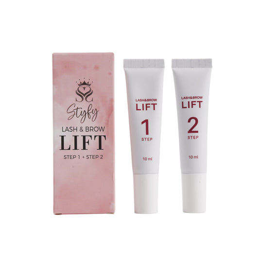 Lash & Brow Lift Kit, Step 1 & Step 2, 10ml Each