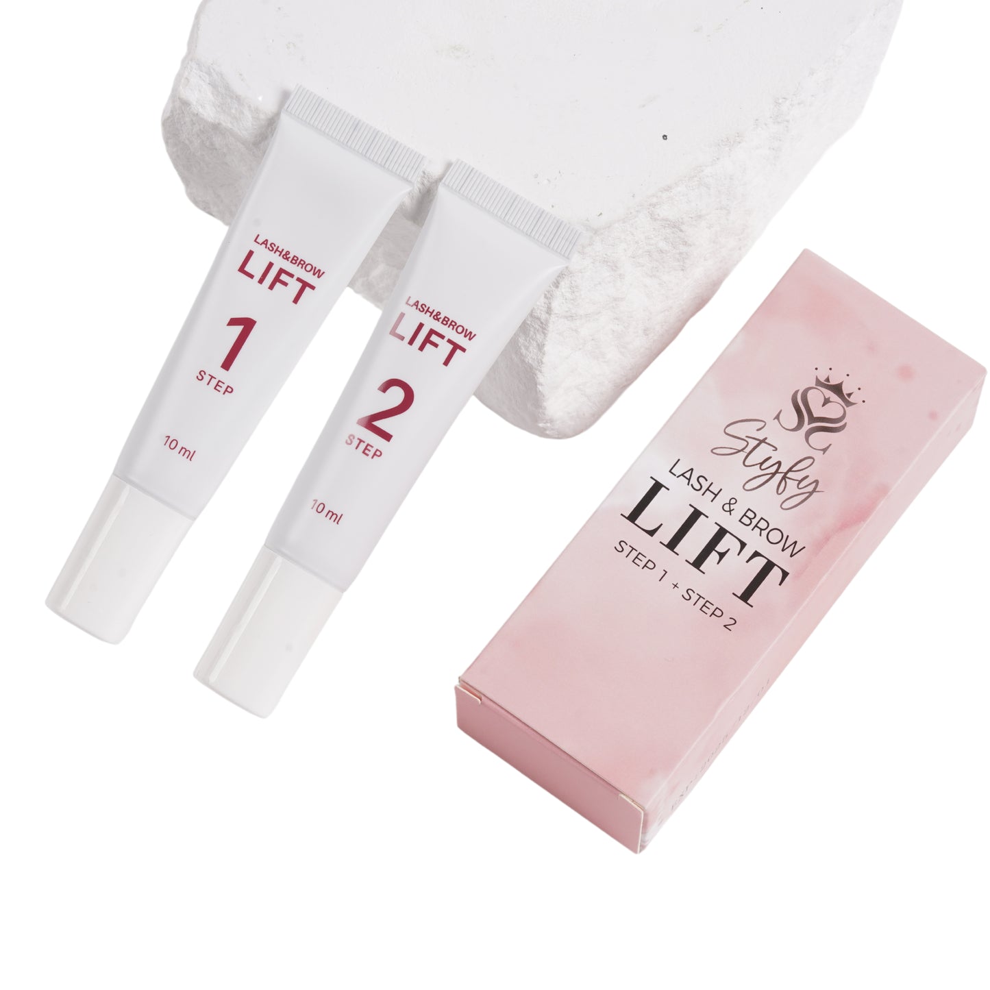 Lash & Brow Lift Kit, Step 1 & Step 2, 10ml Each