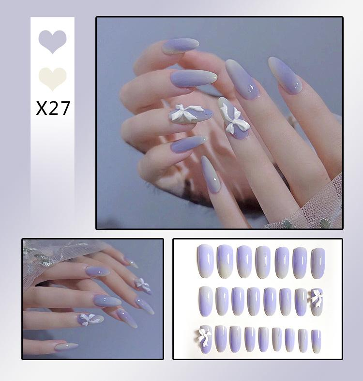 Press On - Violet Knot