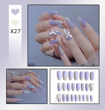 Press On - Violet Knot