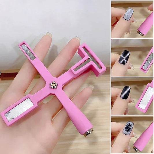 5 in 1 Magnet for Cat Eye Gel Nail Polish - Pink