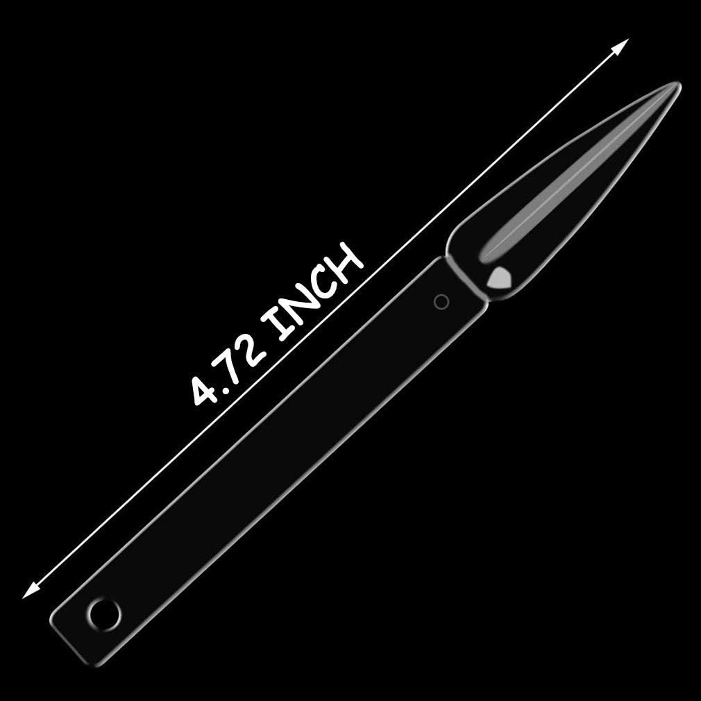 Fan Shape Nail Art Polish Display Practice Tips - Stiletto Shaped 50 Pcs